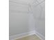 Walk-in closet ready for all your organizational needs with metal shelving at 206 Bilge Rd, Ridgeville, SC 29472