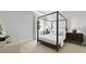 Airy main bedroom boasts lots of light and modern design at 206 Bilge Rd, Ridgeville, SC 29472