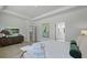 Main bedroom features a full ensuite bathroom and decoratively appointed walls at 206 Bilge Rd, Ridgeville, SC 29472
