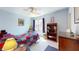 Bright bedroom featuring ample space, natural light, and a ceiling fan at 2071 Middleburg Ln, Mount Pleasant, SC 29464