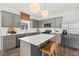 Modern kitchen featuring sleek countertops, stainless steel appliances, and ample cabinet space at 213 West Bradford Pointe Dr, Summerville, SC 29486