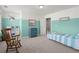 Playroom/bedroom with colorful accents, rocking chair, and playful decor at 215 Center Hill Ct, Summerville, SC 29485