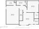 Detailed second floor plan featuring four bedrooms and a bathroom at 215 Center Hill Ct, Summerville, SC 29485