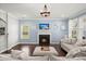 Inviting living room with fireplace and plenty of natural light at 215 Center Hill Ct, Summerville, SC 29485