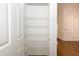 Interior of a walk-in closet with adjustable metal shelving at 2441 Hansard Dr, North Charleston, SC 29406