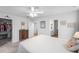 Bright bedroom featuring carpet flooring, closet, and access to the ensuite bathroom at 307 Lanyard St, Johns Island, SC 29455