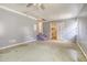 Basement with stairs leading to laundry room and additional space at 3143 Bonanza Rd, Charleston, SC 29414