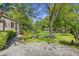 Scenic backyard view with stone patio and waterfront access at 3168 Stanyarne Dr, Charleston, SC 29414