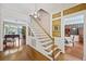 Elegant stairway connects multiple floors at 3168 Stanyarne Dr, Charleston, SC 29414