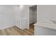 Clean bathroom featuring double vanities, walk-in closet and modern fixtures at 323 Blue Haw Dr, Moncks Corner, SC 29461