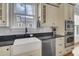 Well-appointed kitchen featuring granite countertops, stainless appliances, and ample storage at 3302 Porchview Pl, Johns Island, SC 29455