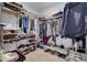 Walk-in closet with plentiful hanging space and metal shelving at 3302 Porchview Pl, Johns Island, SC 29455