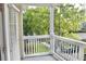 Balcony view overlooking lawn and trees at 45 Sycamore Ave # 1327, Charleston, SC 29407