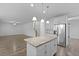 Spacious kitchen with stainless steel appliances, granite countertops, and open layout at 470 Gianna Ln, Goose Creek, SC 29445