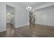 Open layout living room provides easy access to the kitchen and stairs at 470 Gianna Ln, Goose Creek, SC 29445