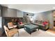 Cozy living room with textured walls, comfortable seating, and built-in shelving at 478 Huger St, Charleston, SC 29403