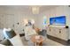 Comfortable living room featuring modern decor and beautiful furnishings at 5 Kracke St # A, Charleston, SC 29403