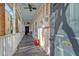 Inviting covered porch with a ceiling fan and seating area at 5 Kracke St # A, Charleston, SC 29403