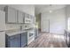 Kitchen featuring attractive gray and white cabinets and stainless appliances at 5033 Thornton Dr, Summerville, SC 29485