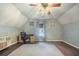Bedroom with wooden floor features workstation, ceiling fan and a window allowing natural light at 529 Beverly Dr, Summerville, SC 29485