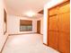 Spacious bedroom offers ample closet space, neutral carpeting and natural light from two windows at 6464 St Anthony Dr, Hollywood, SC 29449