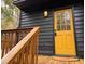 Eye-catching yellow door welcomes you to this home at 6464 St Anthony Dr, Hollywood, SC 29449