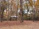 A cozy shack nestled in the woods of the surrounding property, providing privacy and rustic charm at 6464 St Anthony Dr, Hollywood, SC 29449