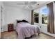 Bright bedroom with large windows providing ample natural light and a calming view at 683 Edmonds Dr, Charleston, SC 29412