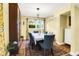 A dining room with a cabinet and a view to a window and closed closet at 683 Edmonds Dr, Charleston, SC 29412