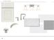 Bathroom features vanity, lighting, faucet, countertop, and tile selections at 717 Blueway Ave, Summerville, SC 29486