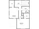 Second-floor floor plan showcasing the layout of the bedrooms and bathrooms at 717 Blueway Ave, Summerville, SC 29486