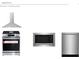 Frigidaire stainless steel kitchen appliance package at 717 Blueway Ave, Summerville, SC 29486