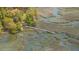Aerial view featuring dock and waterway; beautiful property with water access at 755 Jumbo Ln, Edisto Island, SC 29438