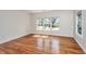Well-lit room with hardwood flooring and a scenic view from the window at 755 Jumbo Ln, Edisto Island, SC 29438