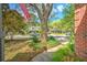 Charming neighborhood scene with well-manicured lawns, mature trees, and sidewalks with classic brick homes at 1026 Stono River Dr, Charleston, SC 29412