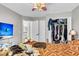 Bedroom with a full closet and a flat screen television, suitable for relaxing at 1185 Out Of Bounds Dr, Summerville, SC 29485