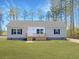 Charming single-story home with neutral siding, a well-manicured lawn, and a cozy front porch at 121 Dotson St, Harleyville, SC 29448