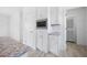 Kitchen featuring stainless steel appliances, granite countertops, a built-in microwave, and generous cabinet space at 121 Dotson St, Harleyville, SC 29448