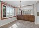 Cozy dining area with tile floors, chandelier lighting, and built-in buffet at 1318 Foster St, Charleston, SC 29407