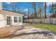 Backyard deck, ideal for outdoor entertaining with a fire pit and fenced yard at 1652 Lauda Dr, Mount Pleasant, SC 29464