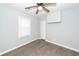 This bedroom features a ceiling fan and a closet at 20 Stratton Dr, Charleston, SC 29420