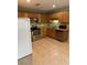 Kitchen with stainless steel appliances and tile flooring at 233 N Pandora Dr, Goose Creek, SC 29445