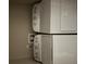 Whirlpool stacked washer and dryer with side hookups at 233 N Pandora Dr, Goose Creek, SC 29445