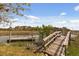 Scenic waterfront dock with lush greenery and beautiful lake views at 2480 Royal Oak Dr, Johns Island, SC 29455