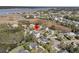 Scenic aerial view of a waterfront community with marsh views and lovely homes at 2504 Ballast Pt, Mount Pleasant, SC 29466