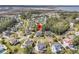 Birds-eye view of picturesque neighborhood with beautifully landscaped homes nestled among mature trees at 2504 Ballast Pt, Mount Pleasant, SC 29466