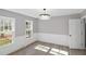 Bedroom features recessed lights, chandelier, wainscoting, and wood look floors at 305 Mayfield St, Summerville, SC 29485