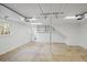 Spacious garage featuring bright lighting, a side window and ample room for parking or storage at 305 Mayfield St, Summerville, SC 29485