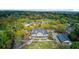 Aerial view of a neighborhood clubhouse and surrounding landscape at 3584 Somerset Hills Ct, Mount Pleasant, SC 29466