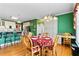 Eat-in kitchen features a round table, desk area and access to Kitchen and Dining Room at 3584 Somerset Hills Ct, Mount Pleasant, SC 29466